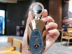 Cover Chiave/telecomando per Mercedes Benz classe C S S350 C260 C300 S400 S450 S500 W206 W223 3 Cover Chiave/telecomando per Mercedes Benz classe C S S350 C260 C300 S400 S450 S500 W206 W223 - Nuovo TPU Car Remote Key Case Cover Shell per Mercedes Benz classe C S S350 C260 1