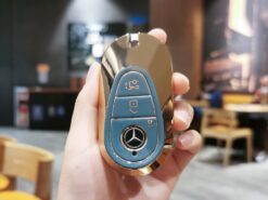 Cover Chiave/telecomando per Mercedes Benz classe C S S350 C260 C300 S400 S450 S500 W206 W223 6 Cover Chiave/telecomando per Mercedes Benz classe C S S350 C260 C300 S400 S450 S500 W206 W223 - Nuovo TPU Car Remote Key Case Cover Shell per Mercedes Benz classe C S S350 C260 4