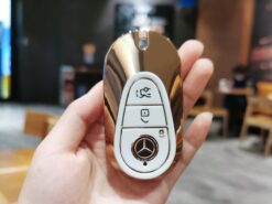 Cover Chiave/telecomando per Mercedes Benz classe C S S350 C260 C300 S400 S450 S500 W206 W223 7 Cover Chiave/telecomando per Mercedes Benz classe C S S350 C260 C300 S400 S450 S500 W206 W223 - Nuovo TPU Car Remote Key Case Cover Shell per Mercedes Benz classe C S S350 C260 5