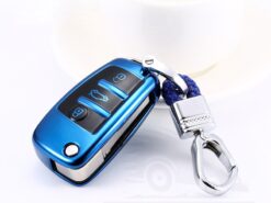 Per Audi C6 A7 A8 R8 A1 A3 A4 A5 q7 A6 C5 - Nuovo TPU Car Styling Morbido Auto Chiave Caso Della Copertura di Protezione Per Audi C6 A7 2