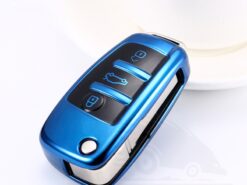 Per Audi C6 A7 A8 R8 A1 A3 A4 A5 q7 A6 C5 - Nuovo TPU Car Styling Morbido Auto Chiave Caso Della Copertura di Protezione Per Audi C6 A7 5