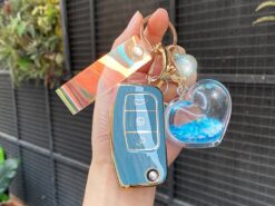 Cover Chiave/telecomando per Ford Focus Mk3 MK2 Kuga MK4 3 Cover Chiave/telecomando per Ford Focus Mk3 MK2 Kuga MK4 - Per Ford Focus Mk3 MK2 Kuga MK4 carnevale Yibo portachiavi territorio S EV accessori auto Ecosport 1