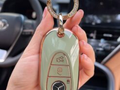 Cover Chiave/telecomando per Mercedes Benz 2022 A B C E S W213 E200 E260 E300 E320 AMG W204 GLC GLK GLS GLA 7 Cover Chiave/telecomando per Mercedes Benz 2022 A B C E S W213 E200 E260 E300 E320 AMG W204 GLC GLK GLS GLA - Per Mercedes Benz 2022 Cover custodia chiave auto classe A B C E S W213 E200 5