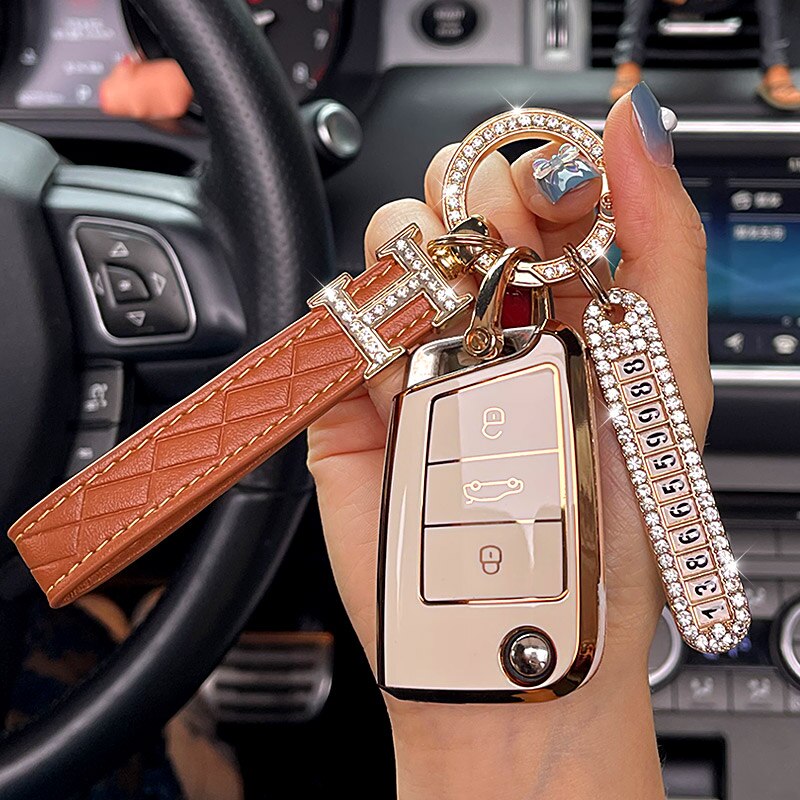 Per-Volkswagen-New-Car-key-Case-Cover-per-21-generazioni-Golf-8-di-ID4-ID6-CROZZ-5 Cover Chiave/telecomando per Per Volkswagen Golf 8 di ID4/ID6 CROZZ X - Per Volkswagen New Car key Case Cover per 21 generazioni Golf 8 di ID4 ID6 CROZZ 5