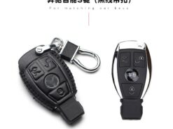 Cover Chiave/telecomando per Mercedes-benz Gla260 E300L B200 AMG 4 Cover Chiave/telecomando per Mercedes-benz Gla260 E300L B200 AMG - Per mercedes benz Gla260 E300L B200 AMG portachiavi in pelle con fibbia all ingrosso 2