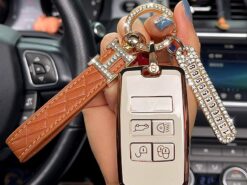 Cover Chiave/telecomando per auto per jaguar xf xj per land freelander 2 rover coperchio di protezione 7 Cover Chiave/telecomando per auto per jaguar xf xj per land freelander 2 rover coperchio di protezione - Portachiavi per auto per jaguar xf xj per land freelander 2 rover coperchio di protezione supporto 5