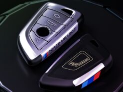 Cover Chiave/telecomando per BMW X1 X3 X4 X X6 F15 F16 G30 E36 E90 1 3 5 7 serie F20 F30 118i 218i 320i - Portachiavi per telecomando per auto con vernice per pianoforte Fob per BMW X1 X3 X4 X 5