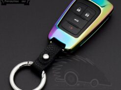 Cover Chiave/telecomando per Chevrolet 4 Cover Chiave/telecomando per Chevrolet - Pulsante di controllo In Lega di Zinco Della Catena Chiave di Caso Della Copertura Per Chevrolet 2