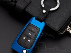 Cover Chiave/telecomando per Chevrolet 6 Cover Chiave/telecomando per Chevrolet - Pulsante di controllo In Lega di Zinco Della Catena Chiave di Caso Della Copertura Per Chevrolet 4