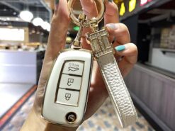 Cover Chiave/telecomando per Nissan - Set chiavi auto Nissan portachiavi portachiavi J11 J10 Pulda Juke Pat Ral x Trail T32370z portachiavi 5