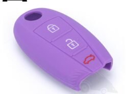 Cover Chiave/telecomando per Suzuki Swift Kizashi SX4 S-Cross di Maruti Ciaz Baleno 3 tasto del Telecomando Keyless Proteggere - Silicone Copertura di Chiave Dell automobile per Suzuki Swift Kizashi SX4 S Cross di Maruti Ciaz 2