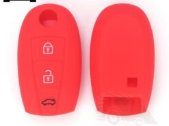 Cover Chiave/telecomando per Suzuki Swift Kizashi SX4 S-Cross di Maruti Ciaz Baleno 3 tasto del Telecomando Keyless Proteggere - Silicone Copertura di Chiave Dell automobile per Suzuki Swift Kizashi SX4 S Cross di Maruti Ciaz 5
