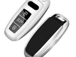 Cover Chiave/telecomando per Audi A6 A7 A8 C8 Q8 D5 E-tron 2018 2019 2020 - Soft TPU Car Remote Key Case Cover Fob For Audi A6 A7 A8 C8 Q8 D5 3