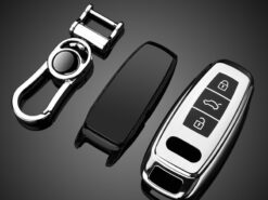 Cover Chiave/telecomando per Audi A6 A7 A8 C8 Q8 D5 E-tron 2018 2019 2020 - Soft TPU Car Remote Key Case Cover Fob For Audi A6 A7 A8 C8 Q8 D5 4