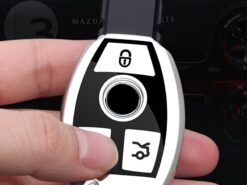 Cover Chiave/telecomando per Mercedes Bnez CLA GLC GLA GLK W203 W210 W211 W204 W176 A B C R Class AMG - Soft TPU Car Remote Key Case Cover Fob For Mercedes Bnez CLA GLC GLA GLK W203 3