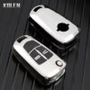 Cover Chiave/telecomando per Vauxhall Opel Corsa D Astra H Vectra Signum Badge Emblem Meriva Protect Holder Shell - Soft TPU Car Remote Key Case Cover Fob For Vauxhall Opel Corsa D Astra H Vectra