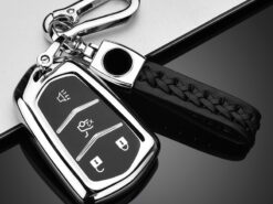 Cover Chiave/telecomando per Cadillac ESV Escalade CTS XTS SRX ATS CT5 XT5 XT6 XLS - Soft TPU Car Remote Key Case Cover For Cadillac ESV Escalade CTS XTS SRX ATS CT5 2