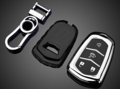 Cover Chiave/telecomando per Cadillac ESV Escalade CTS XTS SRX ATS CT5 XT5 XT6 XLS - Soft TPU Car Remote Key Case Cover For Cadillac ESV Escalade CTS XTS SRX ATS CT5 3
