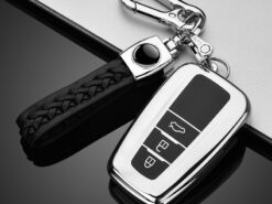 Cover Chiave/telecomando per Toyota Prius CHR C-HR Camry Corolla RAV4 Avalon Land Cruiser Prodo Accessories - Soft TPU Car Remote Key Case Cover Shell Fob For Toyota Prius CHR C HR Camry 2