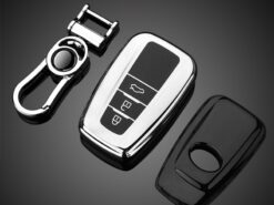 Cover Chiave/telecomando per Toyota Prius CHR C-HR Camry Corolla RAV4 Avalon Land Cruiser Prodo Accessories - Soft TPU Car Remote Key Case Cover Shell Fob For Toyota Prius CHR C HR Camry 3