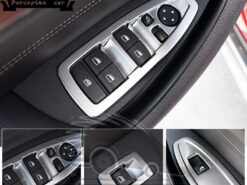 Cover Chiave/telecomando per BMW nuovo X1 3 Cover Chiave/telecomando per BMW nuovo X1 - Sportello d auto pannello bracciolo copertura car window trim sollevatore pulsanti decorazione striscia ABS acciaio inox 1