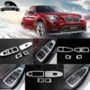 Cover Chiave/telecomando per BMW nuovo X1 - Sportello d auto pannello bracciolo copertura car window trim sollevatore pulsanti decorazione striscia ABS acciaio inox