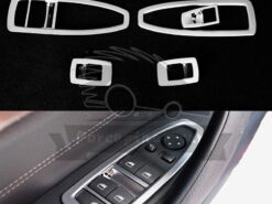 Cover Chiave/telecomando per BMW nuovo X1 5 Cover Chiave/telecomando per BMW nuovo X1 - Sportello d auto pannello bracciolo copertura car window trim sollevatore pulsanti decorazione striscia ABS acciaio inox 3