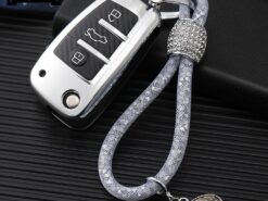 Cover Chiave/telecomando per Audi C6 A7 A8 R8 A1 A3 A4 A5 Q7 a6 C5 5 Cover Chiave/telecomando per Audi C6 A7 A8 R8 A1 A3 A4 A5 Q7 a6 C5 - Styling Auto In fibra di Carbonio TPU Custodia di Protezione Chiave Auto Per Audi C6 A7 3