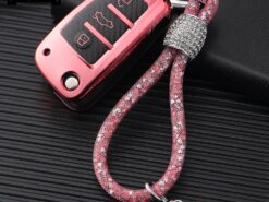 Cover Chiave/telecomando per Audi C6 A7 A8 R8 A1 A3 A4 A5 Q7 a6 C5 7 Cover Chiave/telecomando per Audi C6 A7 A8 R8 A1 A3 A4 A5 Q7 a6 C5 - Styling Auto In fibra di Carbonio TPU Custodia di Protezione Chiave Auto Per Audi C6 A7 5