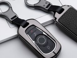 Cover Chiave/telecomando per Buick 4 Cover Chiave/telecomando per Buick - Styling auto In lega di Zinco di Chiave Dell automobile di cuoio Della Copertura di Caso 2