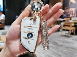 Cover Chiave/telecomando per BMW X1 X3 X4 X5 X6 F15 F16 F39 G30 7 Serie G11 F48 520 525 f30 118i 218i 320i G05 3 Cover Chiave/telecomando per BMW X1 X3 X4 X5 X6 F15 F16 F39 G30 7 Serie G11 F48 520 525 f30 118i 218i 320i G05 - TPU Auto Chiave A Distanza Della Copertura Della Cassa Borsette Fob Per BMW X1 X3 X4 1