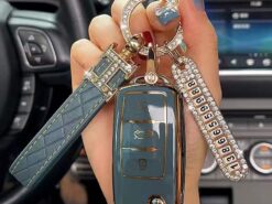 Cover Chiave/telecomando per Volkswagen VW 3 Cover Chiave/telecomando per Volkswagen VW - TPU Car Flip Key Case Cover Shell per Volkswagen VW Passat Polo Tiguan Golf Beetle Caddy 1