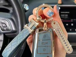 Cover Chiave/telecomando per Volkswagen VW 7 Cover Chiave/telecomando per Volkswagen VW - TPU Car Flip Key Case Cover Shell per Volkswagen VW Passat Polo Tiguan Golf Beetle Caddy 5