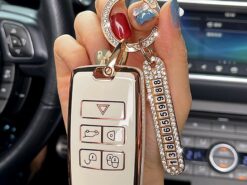Cover Chiave/telecomando per Land Rover Range Rover 7 Cover Chiave/telecomando per Land Rover Range Rover - TPU Car Key Case Cover For Land Rover Range Rover Sport Discovery 3 4 Elander 2 5