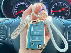 Cover Chiave/telecomando per Volkswagen Polo Golf Skoda 3 Cover Chiave/telecomando per Volkswagen Polo Golf Skoda - TPU Car Key Case For Volkswagen Polo Golf Skoda Superb A7 Fashion keychain Passat Beetle interior 1