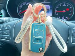 Cover Chiave/telecomando per Volkswagen Polo Golf Skoda 6 Cover Chiave/telecomando per Volkswagen Polo Golf Skoda - TPU Car Key Case For Volkswagen Polo Golf Skoda Superb A7 Fashion keychain Passat Beetle interior 4