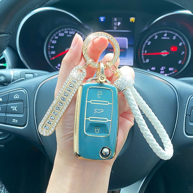 TPU-Car-Key-Case-For-Volkswagen-Polo-Golf-Skoda-Superb-A7-Fashion-keychain-Passat-Beetle-interior-4 Cover Chiave/telecomando per Volkswagen Polo Golf Skoda - TPU Car Key Case For Volkswagen Polo Golf Skoda Superb A7 Fashion keychain Passat Beetle interior 4