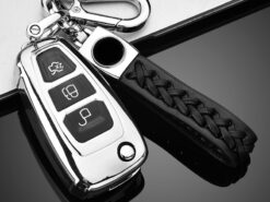 Cover Chiave/telecomando per Ford Focus 2 3 4 MK2 MK3 MK4 Mondeo Galaxy Fiesta Kuga Escape Ecosport - TPU Car Remote Key Case Cover Shell Fob For Ford Focus 2 3 4 MK2 MK3 2