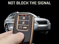 Cover Chiave/telecomando per Honda CRV CR-V Fit Civic Accord HR-V HRV City Odyssey XR-V - TPU Car Remote Key Case Cover Shell For For Honda CRV CR V Fit Civic Accord 5
