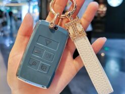 Cover Chiave/telecomando per Range Rover Land Rover Sport Evoque Freelander Fob giarxe XJL XF XJ 4 Cover Chiave/telecomando per Range Rover Land Rover Sport Evoque Freelander Fob giarxe XJL XF XJ - TPU Car Smart Key Case Cover Shell ForRange Rover Land Rover Sport Evoque Freelander per accessori 2