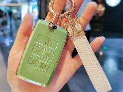 Cover Chiave/telecomando per Range Rover Land Rover Sport Evoque Freelander Fob giarxe XJL XF XJ 6 Cover Chiave/telecomando per Range Rover Land Rover Sport Evoque Freelander Fob giarxe XJL XF XJ - TPU Car Smart Key Case Cover Shell ForRange Rover Land Rover Sport Evoque Freelander per accessori 4