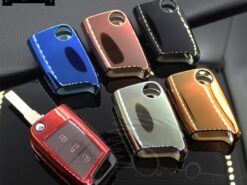 Cover Chiave/telecomando per Volkswagen VW - TPU Copertura Della Cassa Chiave Dell automobile Per Volkswagen VW Golf 7 Seat Leon Ibiza Octavi 3