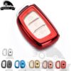 Cover Chiave/telecomando per Hyundai IX35 Tucson Elantra Sonata I40 I45 - TPU Intelligente Keyless A Distanza Chiave di Borsette Della Copertura di Caso per Hyundai IX35 Tucson
