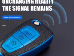 Cover Chiave/telecomando per Ford Focus MK3 Mondeo Fiesta Kuga ECOSPORT ESCAPE RANGER S-Max C-Max - TPU Leather Car Key Case Cover For Ford Focus MK3 Mondeo Fiesta Kuga ECOSPORT ESCAPE RANGER 5