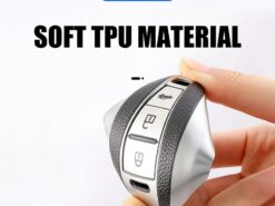 Cover Chiave/telecomando per Suzuki Vitara Swift Ignis Kizashi SX4 Baleno Ertiga 2016-2019 - TPU Leather Car Key Case Cover For Suzuki Vitara Swift Ignis Kizashi SX4 Baleno Ertiga 2016 4
