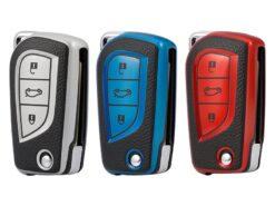 Cover Chiave/telecomando per Toyota Hilux Corolla Avensis Prado Fortuner RAV4 CHR