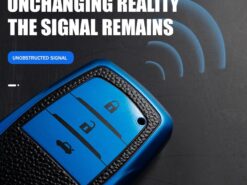 Cover Chiave/telecomando per Toyota Hilux Fortuner Land Cruiser Camry Coralla Crown RAV4 Highland RIEZ PRADO Innova - TPU Leather Car Key Case Cover Shell For Toyota Hilux Fortuner Land Cruiser Camry Coralla Crown 4