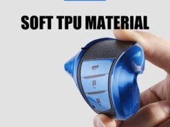 Cover Chiave/telecomando per Toyota Hilux Fortuner Land Cruiser Camry Coralla Crown RAV4 Highland RIEZ PRADO Innova - TPU Leather Car Key Case Cover Shell For Toyota Hilux Fortuner Land Cruiser Camry Coralla Crown 5