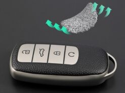 Cover Chiave/telecomando per Chery Tiggo 8 Pro Tiggo 8plus New 5 plus 7pro - TPU Leather Car Smart Key Case Cover For Chery Tiggo 8 Pro Tiggo 8plus New 5 1