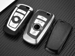 Cover Chiave/telecomando per BMW F20 F30 G20 F31 F34 F01 F02 X3 X4 1 3 5 Series E34 E60 E90 - TPU Leather Type Car Key Case Cover Fob For BMW F20 F30 G20 F31 F34 F01 2